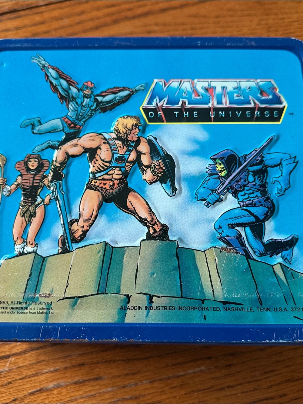 Masters of the Universe Lunch Box 1983